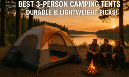 Best 3 Person Camping Tent for Easy Setup and Ultimate Comfort