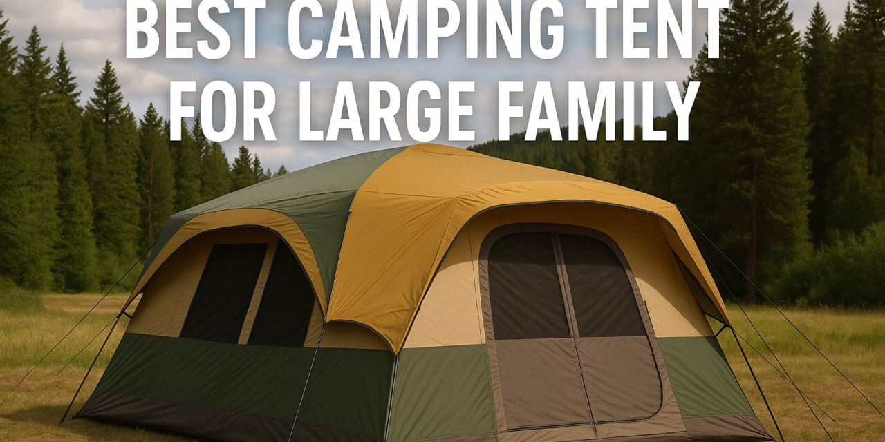 Best Camping Tent for Large Family: Discover Spacious and Comfortable Options